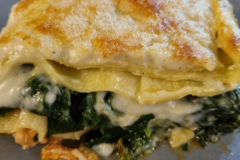 Cliquez pour zoomer ! Lasagnes au poulet et aux épinards Thermomix par Aurelbbjaloed