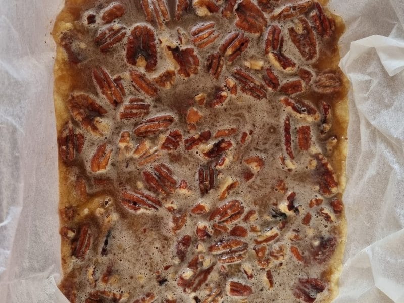 Cliquez pour zoomer ! Carrés pécan et sirop d’érable Thermomix par Aurelbbjaloed