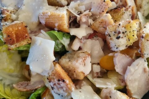 Cliquez pour zoomer ! Salade César Thermomix par Aurelbbjaloed
