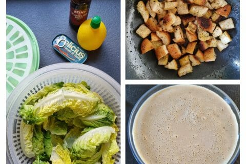 Cliquez pour zoomer ! Salade César Thermomix par Aurelbbjaloed
