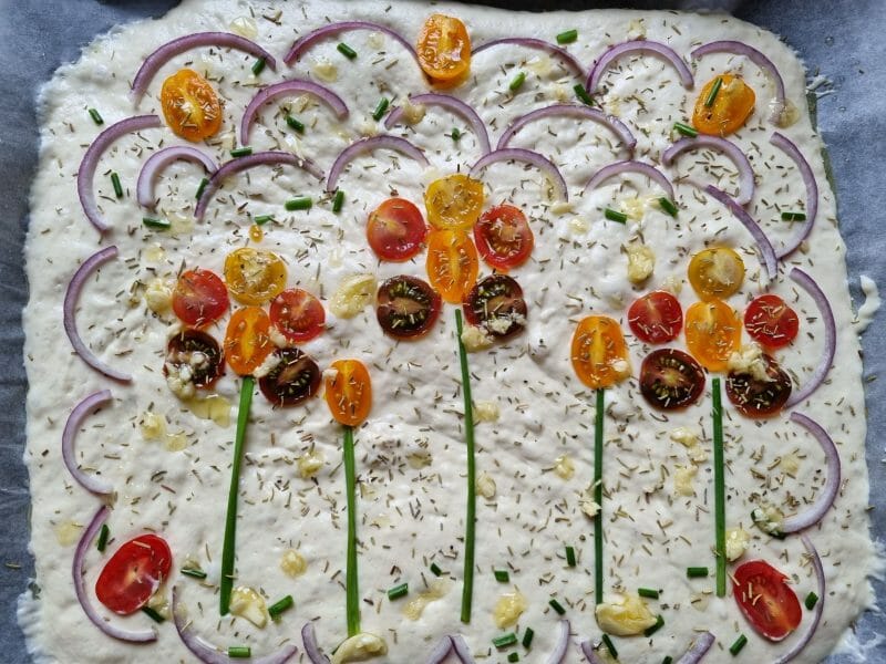 Cliquez pour zoomer ! Focaccia des Pouilles Thermomix par Aurelbbjaloed
