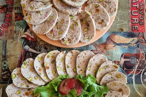 Cliquez pour zoomer ! Galantine de poulet aux pistaches Thermomix par Aurelbbjaloed