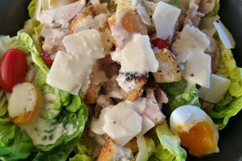 Cliquez pour zoomer ! Salade César Thermomix par Aurelbbjaloed