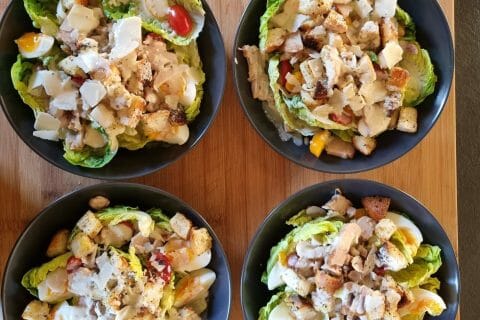 Cliquez pour zoomer ! Salade César Thermomix par Aurelbbjaloed