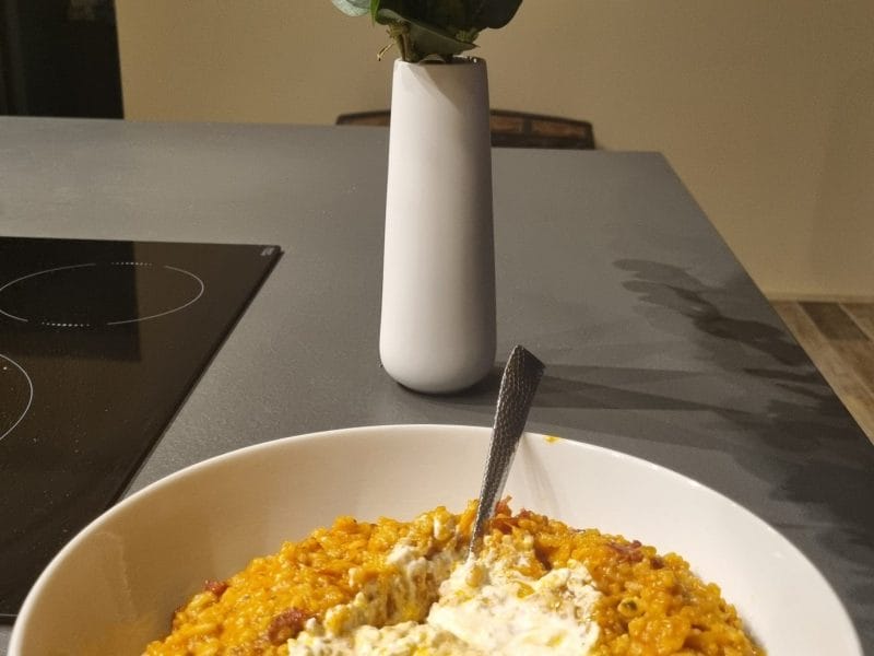 Cliquez pour zoomer ! Risotto aux tomates Thermomix par Aurelbbjaloed