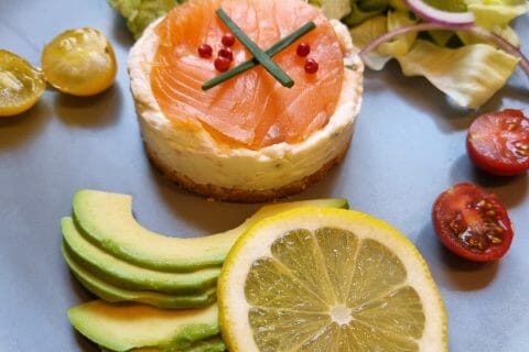 Cliquez pour zoomer ! Cheesecake au saumon sans cuisson Thermomix par Aurelbbjaloed