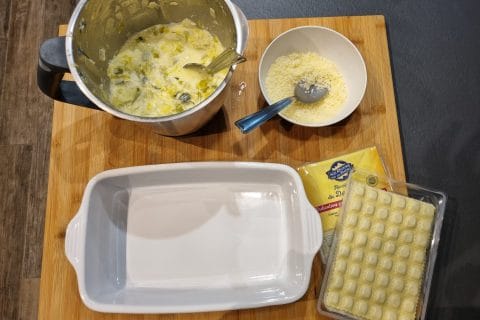 Cliquez pour zoomer ! Gratin de ravioles aux poireaux Thermomix par Aurelbbjaloed