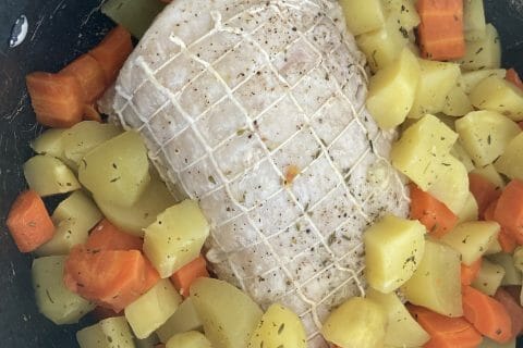 Cliquez pour zoomer ! Roti de porc sauce échalote Thermomix par damdam2782