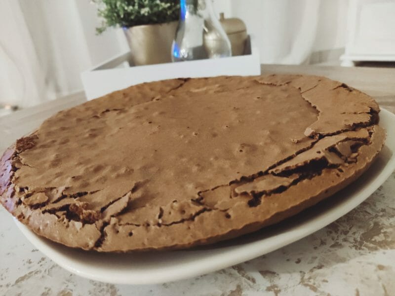 Cliquez pour zoomer ! Gâteau macaroné au chocolat Thermomix par pamotte
