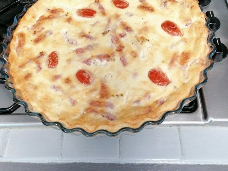 Cliquez pour zoomer ! Quiche sans pâte Thermomix par adeline2795