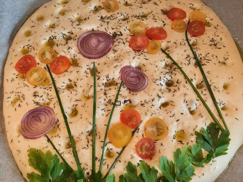 Cliquez pour zoomer ! Focaccia Thermomix par cindy_175
