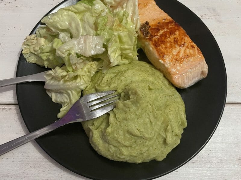 Cliquez pour zoomer ! Purée de brocolis et pommes de terre Thermomix par sam19