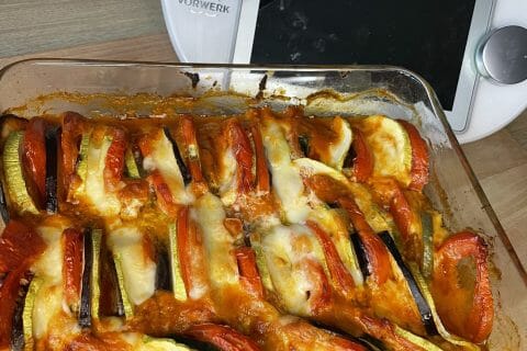 Cliquez pour zoomer ! Tian de légumes et mozzarella Thermomix par sam19