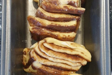 Cliquez pour zoomer ! Brioche à effeuiller à la cannelle Thermomix par blondielo