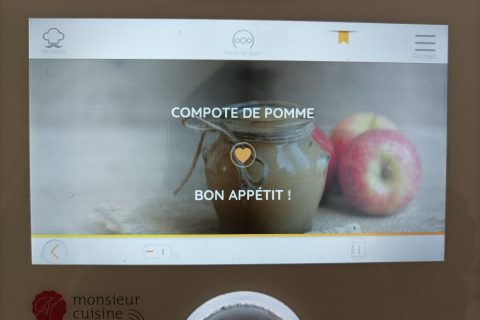 Cliquez pour zoomer ! Compote de pomme Thermomix par qunegonde