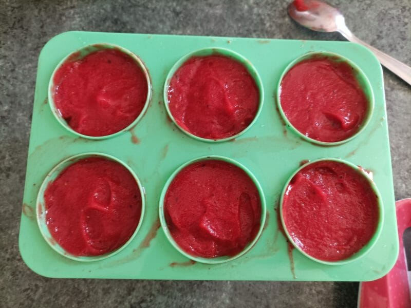 Cliquez pour zoomer ! Sorbet à la fraise Thermomix par qunegonde