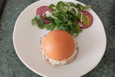 Cliquez pour zoomer ! Dômes à la mousse de poivrons et chèvre frais Thermomix par qunegonde