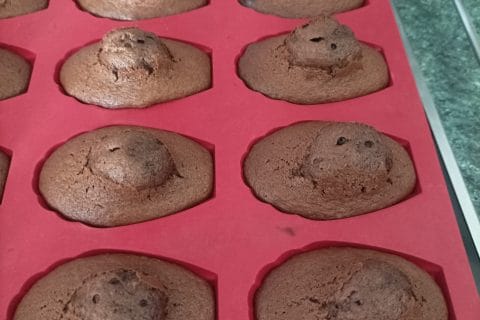 Cliquez pour zoomer ! Madeleines au chocolat Thermomix par qunegonde