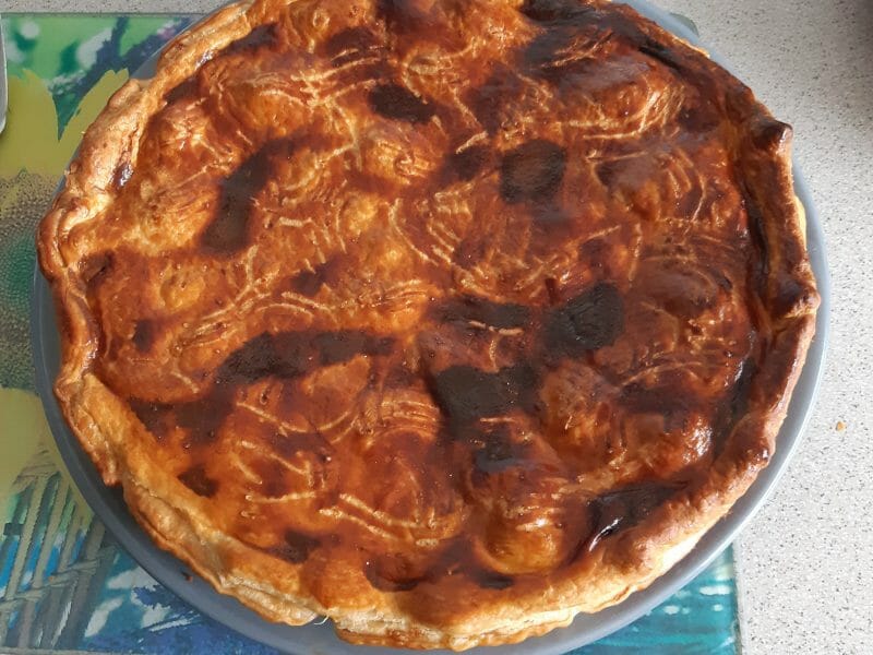 Cliquez pour zoomer ! Tourte au poulet et aux champignons Thermomix par stephanie_356