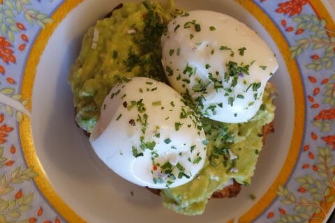 Cliquez pour zoomer ! Tartine avocat et oeuf mollet Thermomix par judicaelle_1