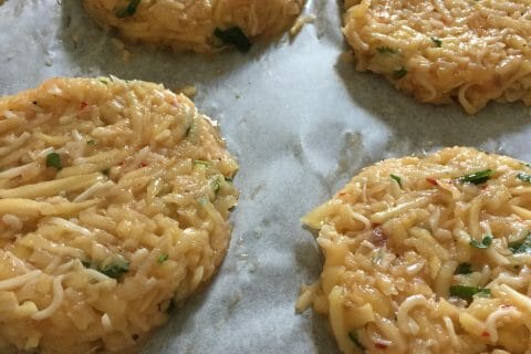 Cliquez pour zoomer ! Galettes de pommes de terre au four Thermomix par linette2b