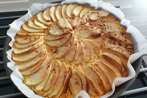 Cliquez pour zoomer ! Tarte aux pommes sans pâte Thermomix par mi_10