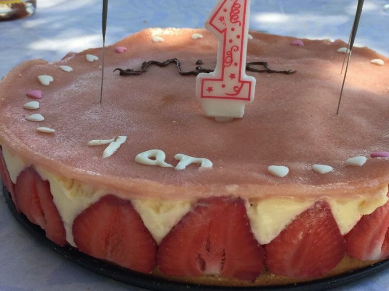 Cliquez pour zoomer ! Fraisier Thermomix par Seba