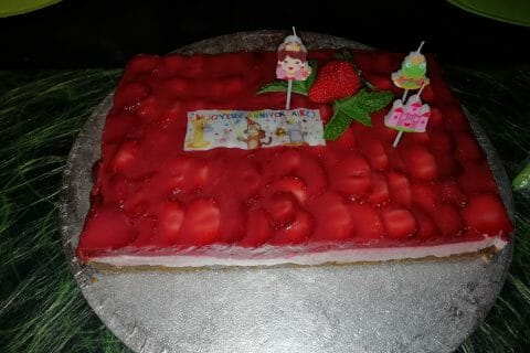 Cliquez pour zoomer ! Bavarois aux fraises Thermomix par Seba