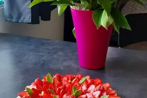 Cliquez pour zoomer ! Tarte aux fraises sans cuisson Thermomix par lilougrz