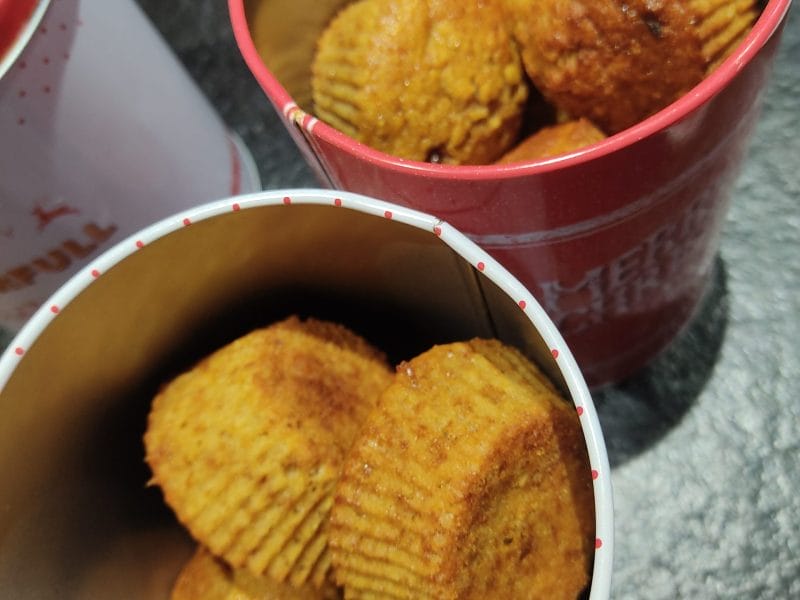 Cliquez pour zoomer ! Muffins au potiron et aux pommes Thermomix par momoftwins0404