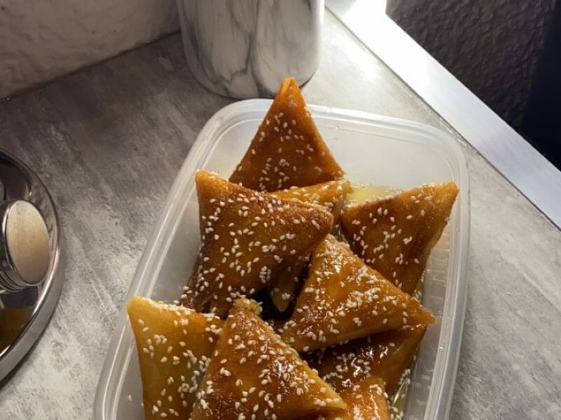 Cliquez pour zoomer ! Briouates aux amandes Thermomix par amandine693