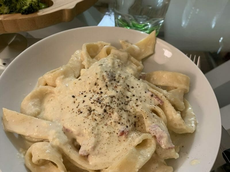Cliquez pour zoomer ! Pâtes carbonara Thermomix par amelia_4