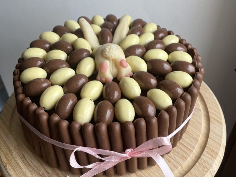 Cliquez pour zoomer ! Gâteau lapin de Pâques Thermomix par amelia_4