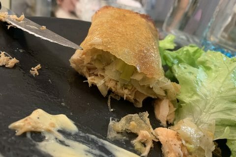 Cliquez pour zoomer ! Brick de saumon et poireaux Thermomix par amelia_4