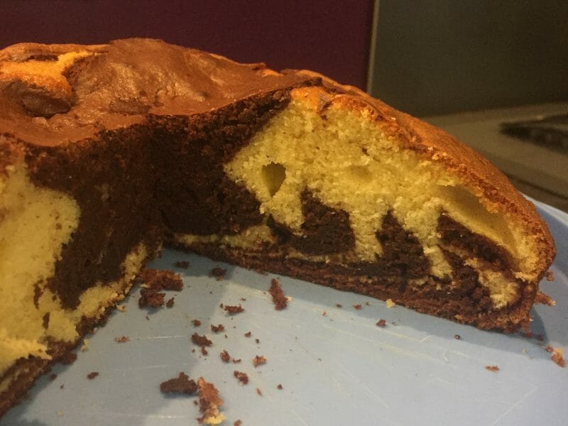 Cliquez pour zoomer ! Marbré au chocolat Thermomix par titi38450