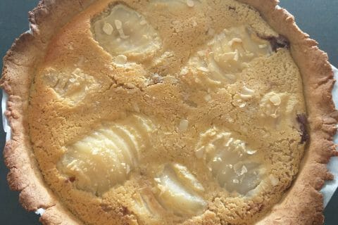 Cliquez pour zoomer ! Tarte aux poires sur lit de chocolat Thermomix par zephyrine