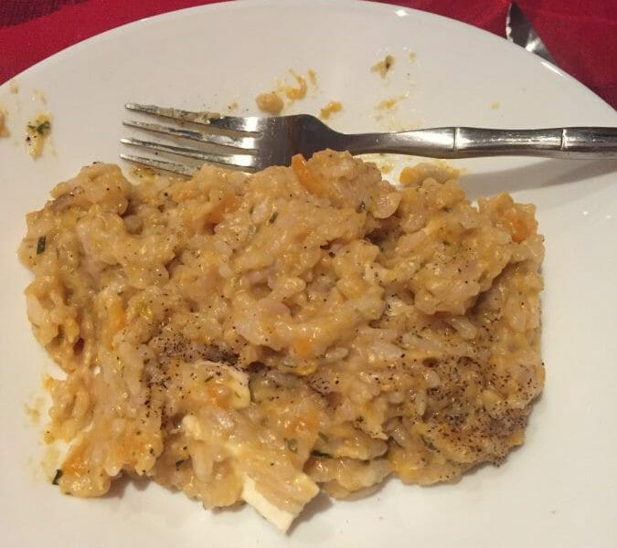 Cliquez pour zoomer ! Risotto butternut et chèvre frais Thermomix par Geralisha