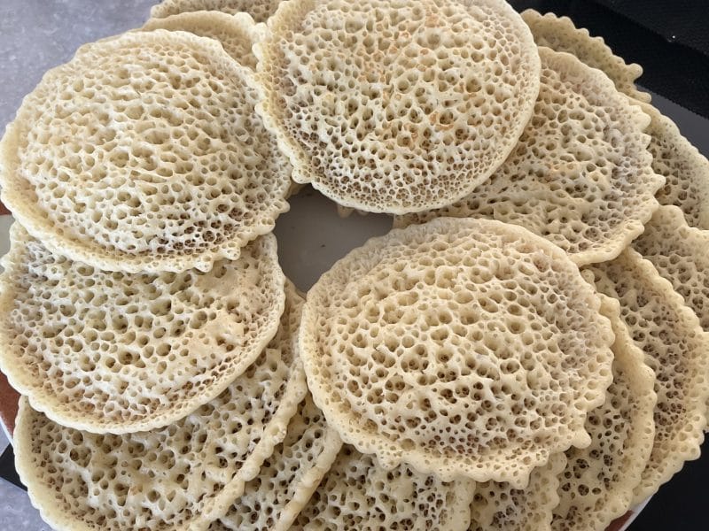 Cliquez pour zoomer ! Baghrir – Crêpes mille trous Thermomix par Geralisha