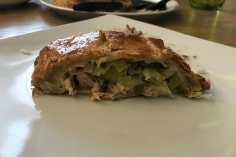 Cliquez pour zoomer ! Feuilleté saumon et poireaux Thermomix par emiii_a