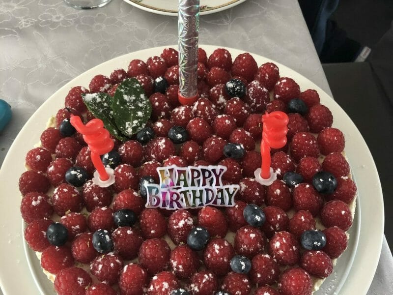 Cliquez pour zoomer ! Tarte aux fraises sans cuisson Thermomix par cricri49