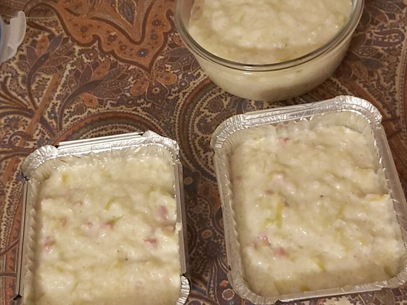 Cliquez pour zoomer ! Risotto poireaux et lardons Thermomix par nora76