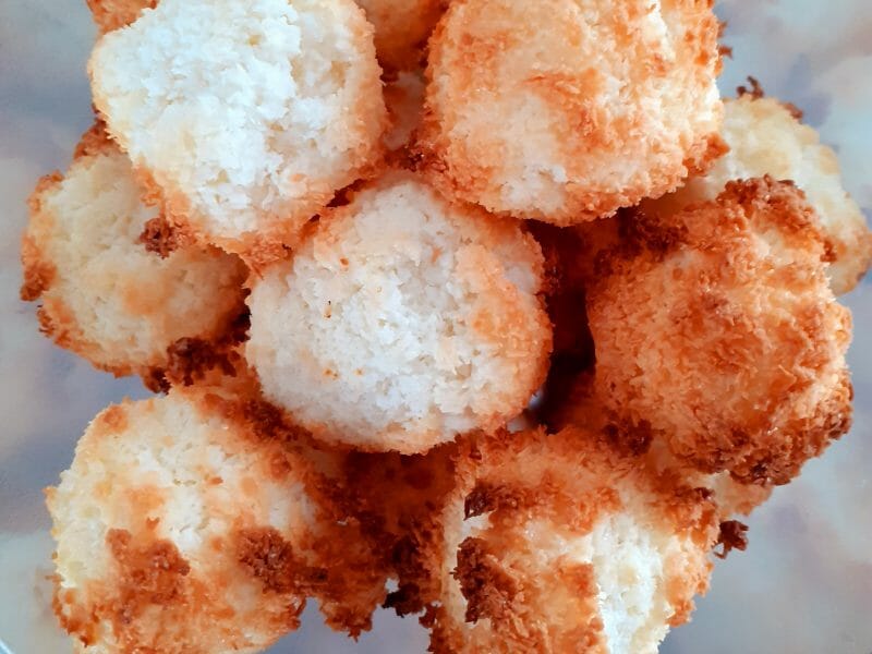 Cliquez pour zoomer ! Rocher coco (Congolais) Thermomix par sero1618