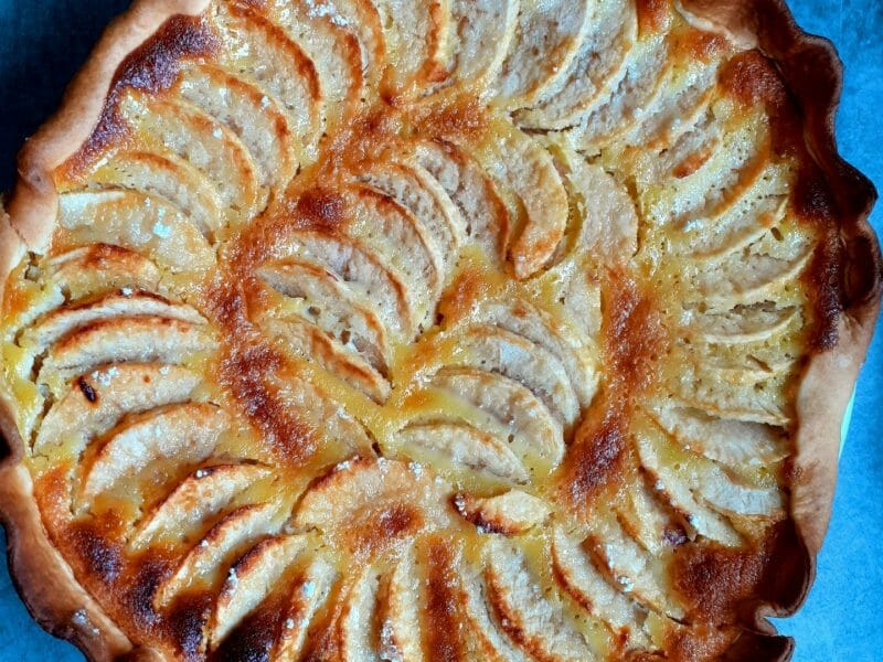 Cliquez pour zoomer ! Tarte normande aux pommes Thermomix par sero1618