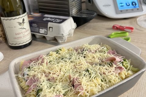 Cliquez pour zoomer ! Gratin de pâtes au brocoli Thermomix par aurel_21