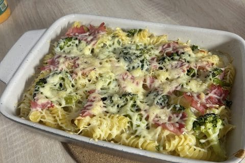 Cliquez pour zoomer ! Gratin de pâtes au brocoli Thermomix par aurel_21