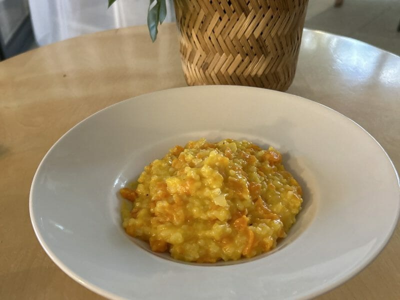 Cliquez pour zoomer ! Risotto aux carottes et parmesan Thermomix par aurel_21