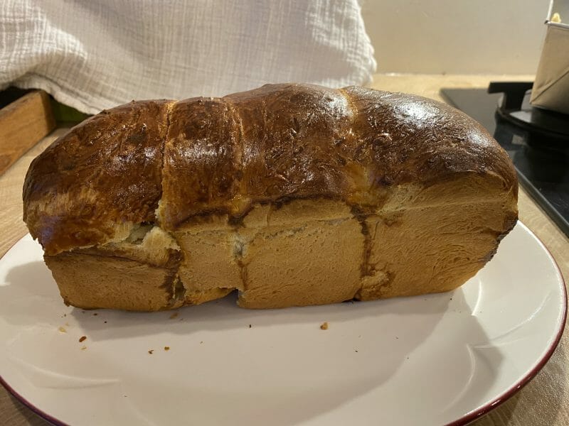Cliquez pour zoomer ! Brioche à l’eau gazeuse Thermomix par aline415