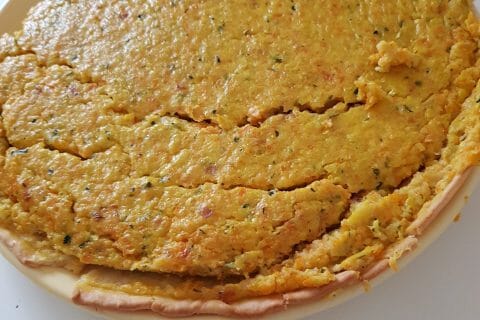 Cliquez pour zoomer ! Tarte courgettes et carottes Thermomix par nessrrriiinnne