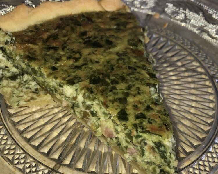 Cliquez pour zoomer ! Quiche épinards et lardons Thermomix par luna3434