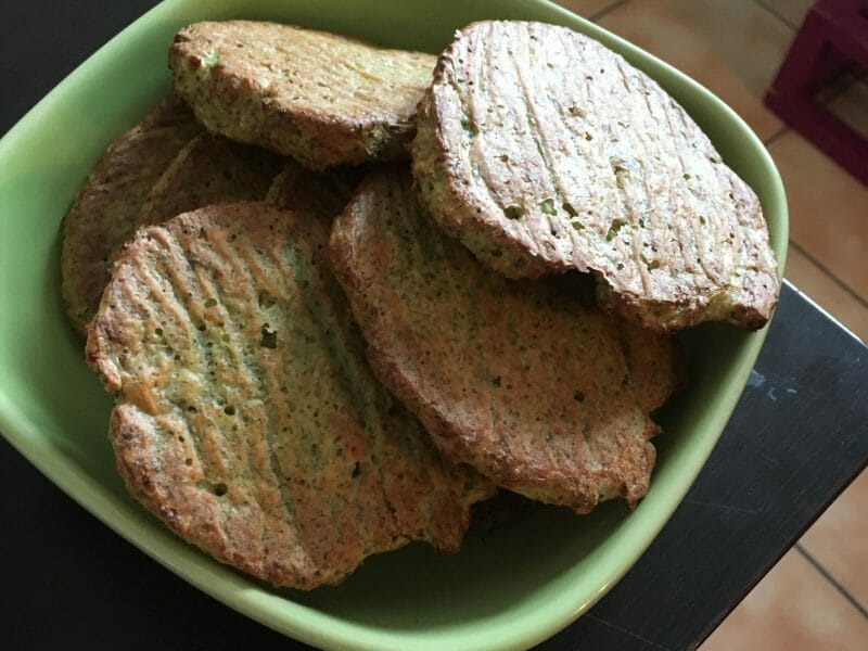 Cliquez pour zoomer ! Galettes de brocolis Thermomix par Nanie11200